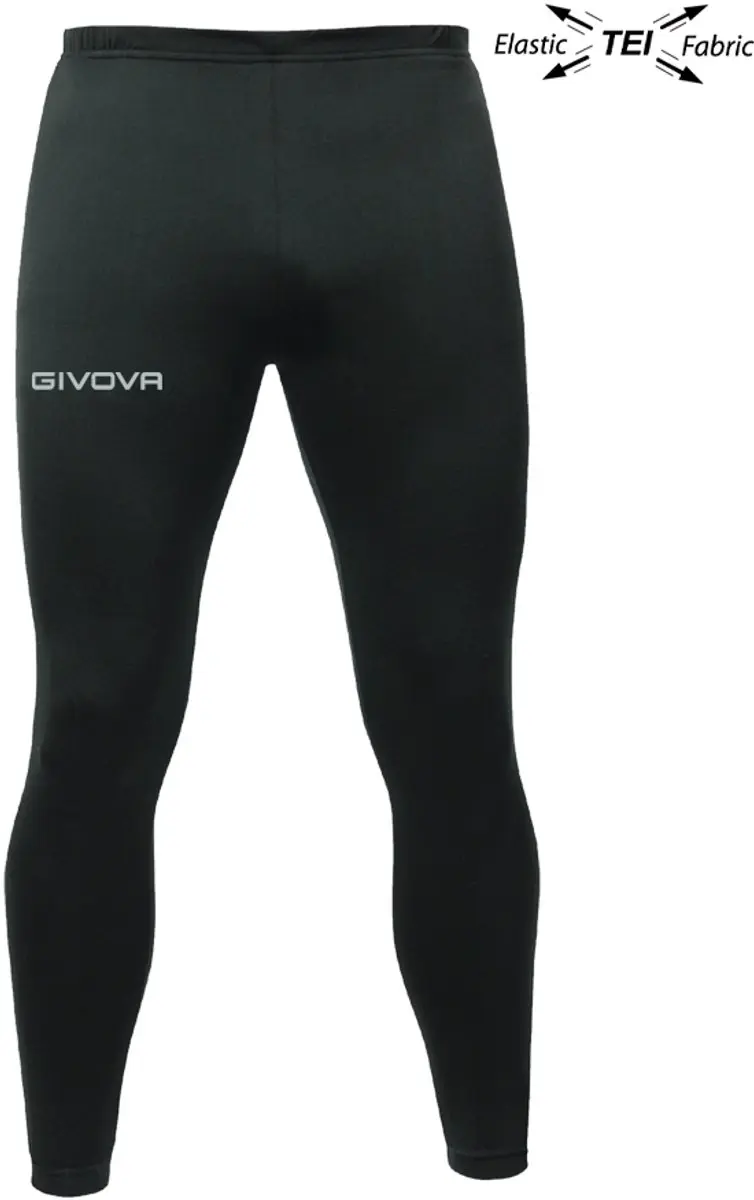 Givova Slim P005 Thermobroek - Maat L - Zwart