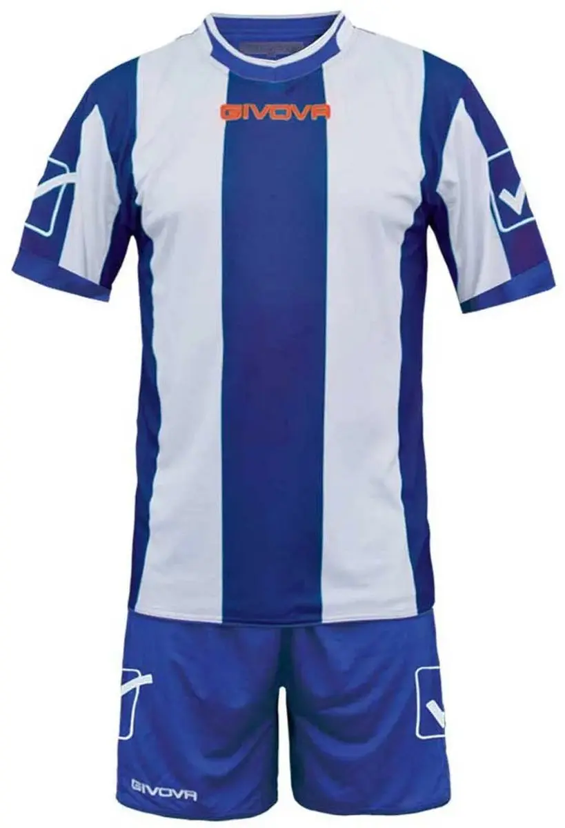Givova Catalano Sportset - L - Royal-wit/Blauw