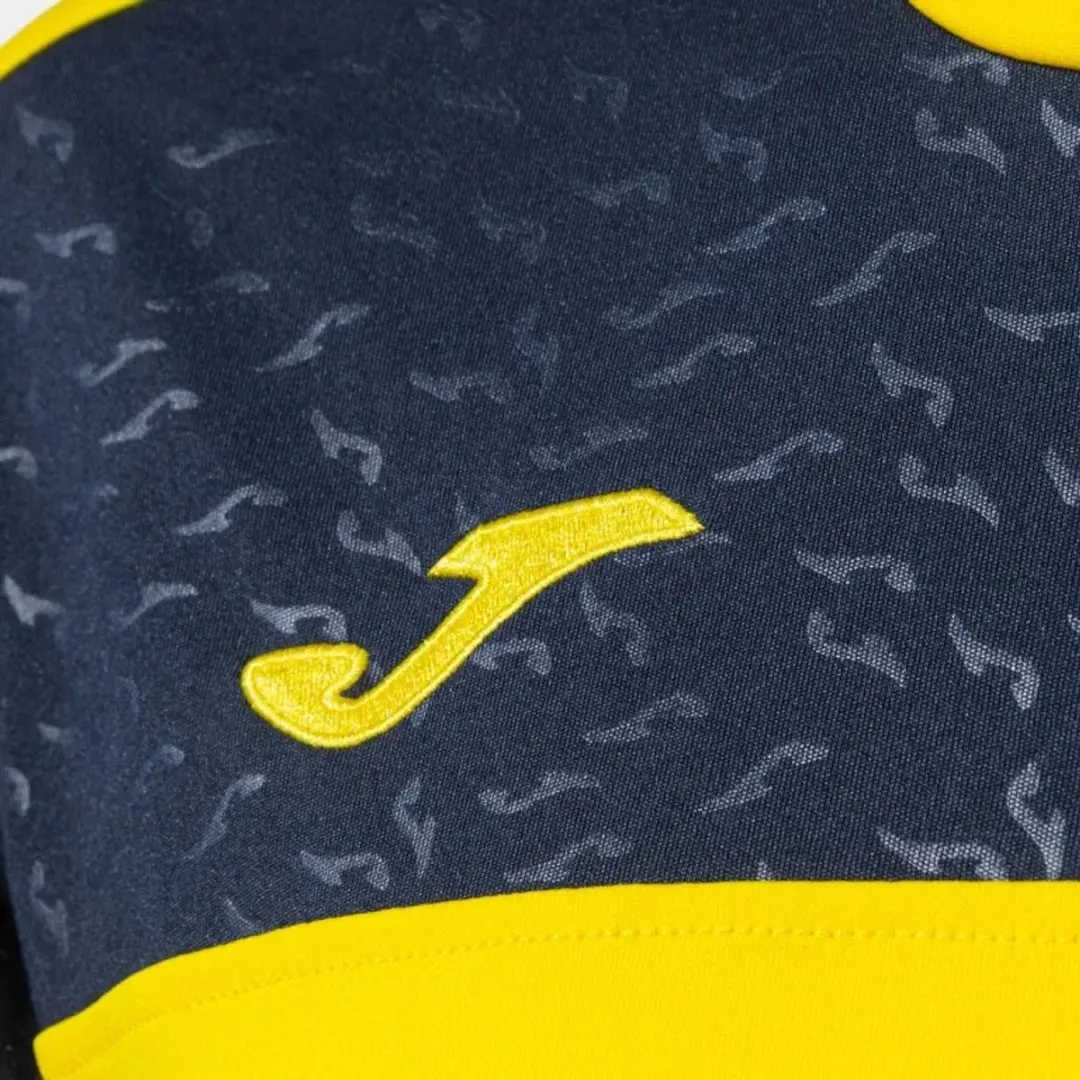 Joma Crew V T-shirt Geel S
