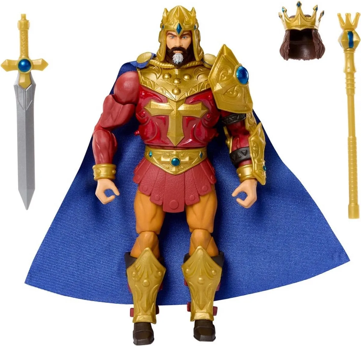 Mattel Masters of the Universe King Randor Action Figuur 18cm - MATTJBP79 - Multi