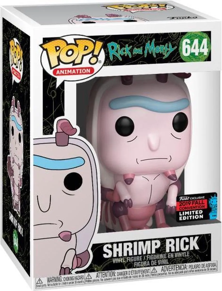Funko POP! 644 Shrimp Rick - Roze