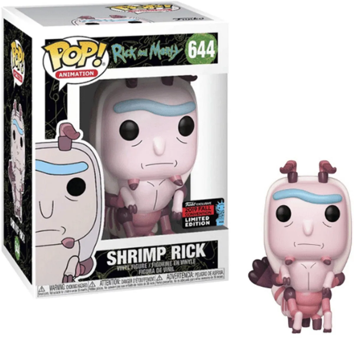 Funko POP! 644 Shrimp Rick - Roze