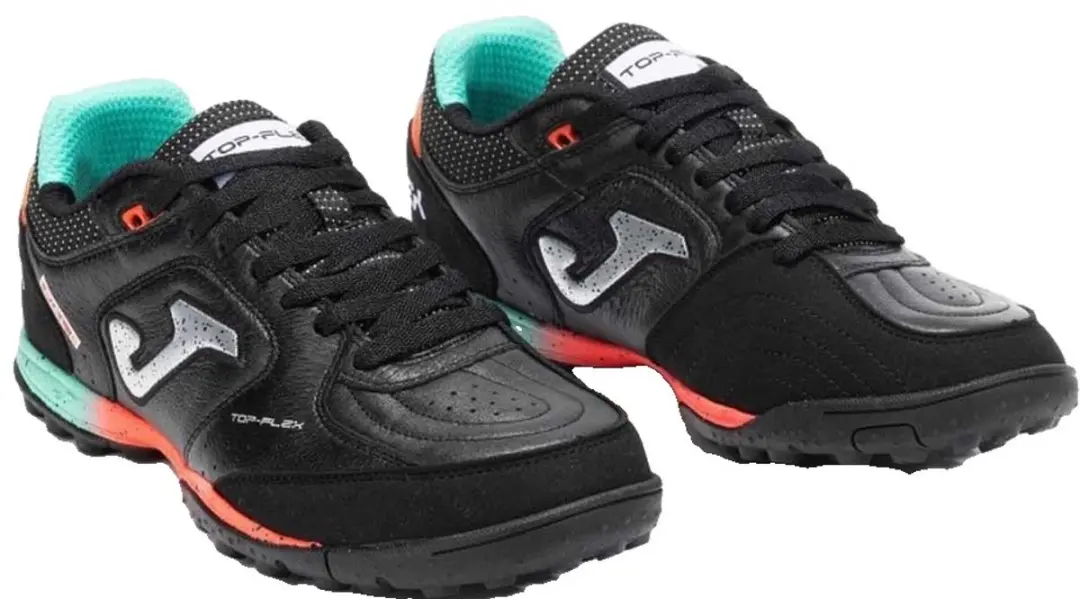 Joma Top Flex Turf Voetbalschoenen 40 - Zwart - afbeelding 4 van 6