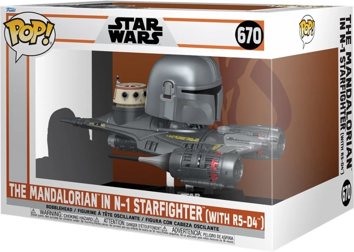 Funko Pop The Mandalorian N-1 Starfighter Star Wars - #670