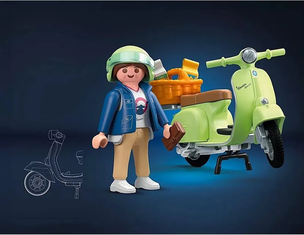 Playmobil 1969 Vespa 150 Sprint Veloce - 71621 - Multikleur