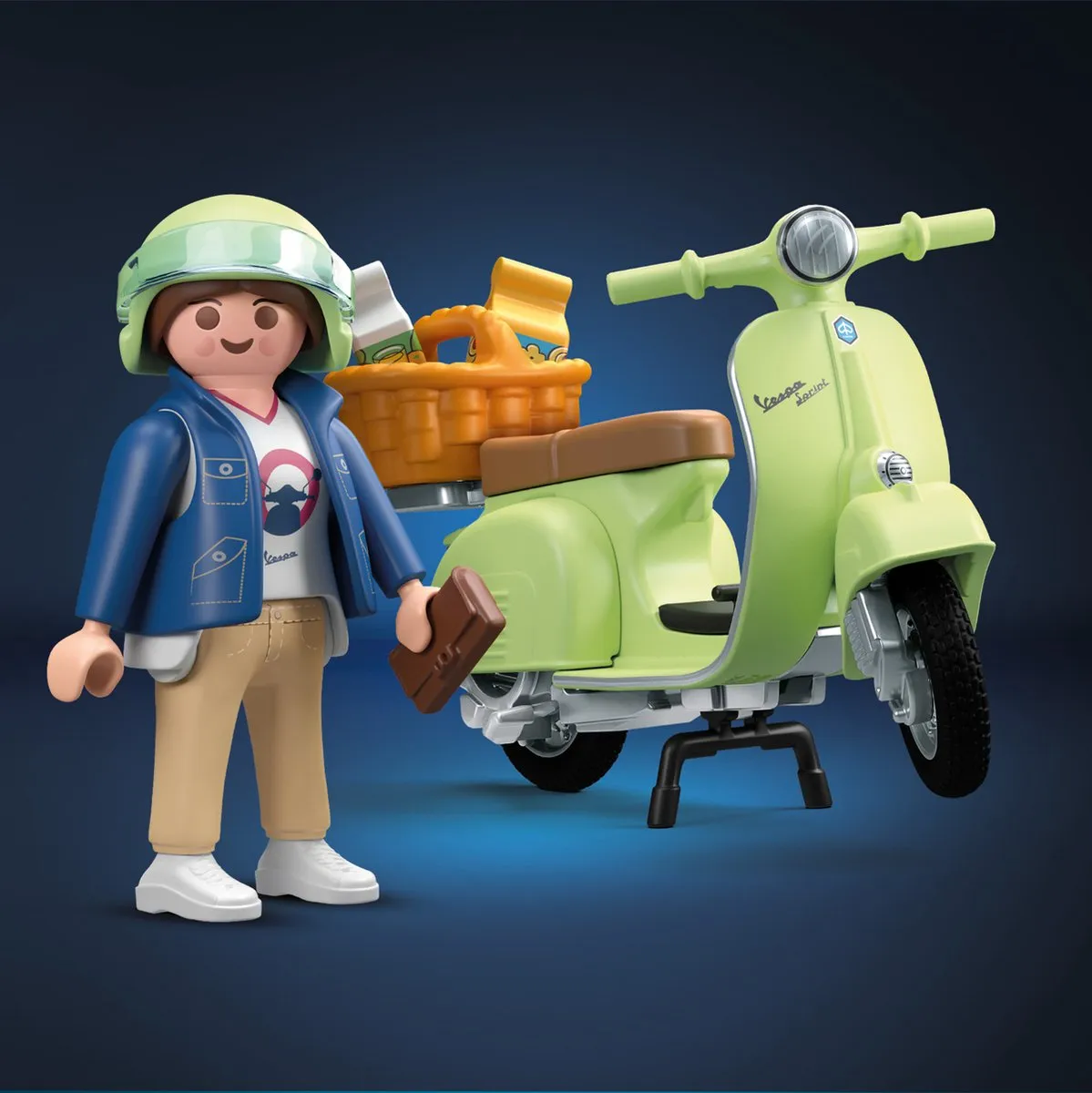Playmobil 1969 Vespa 150 Sprint Veloce - 71621 - Multikleur