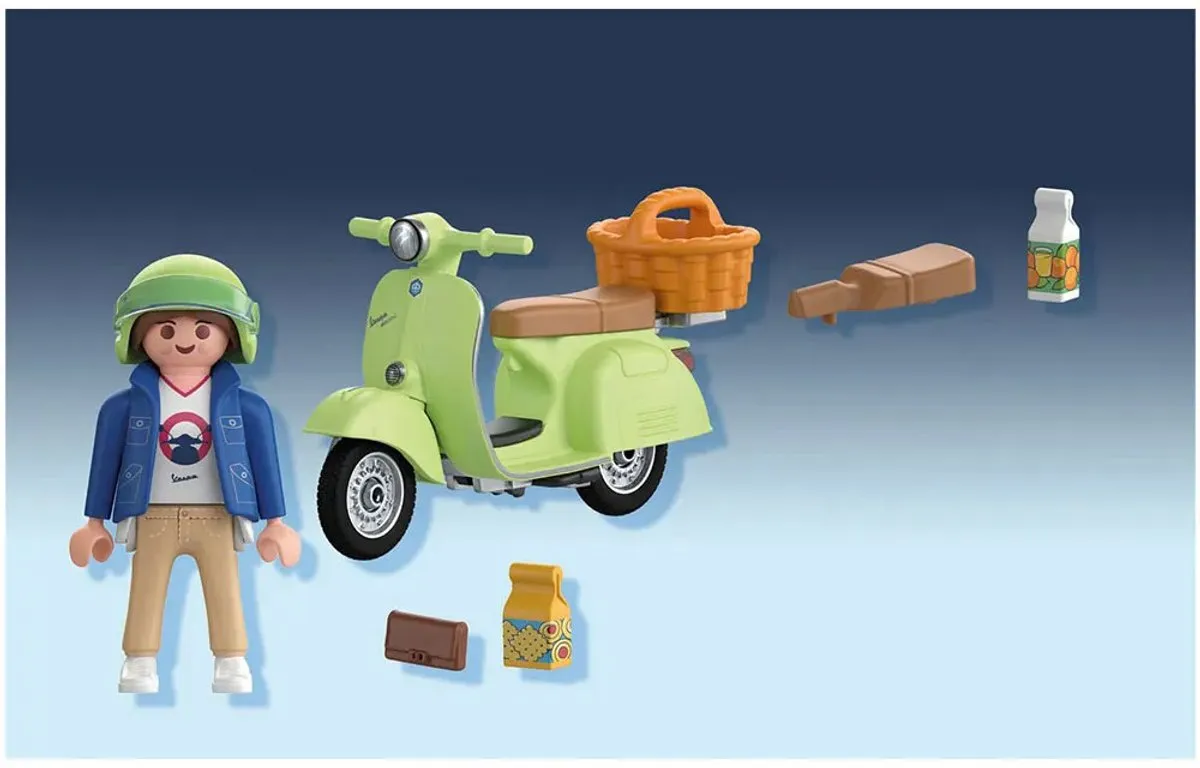 Playmobil 1969 Vespa 150 Sprint Veloce - 71621 - Multikleur