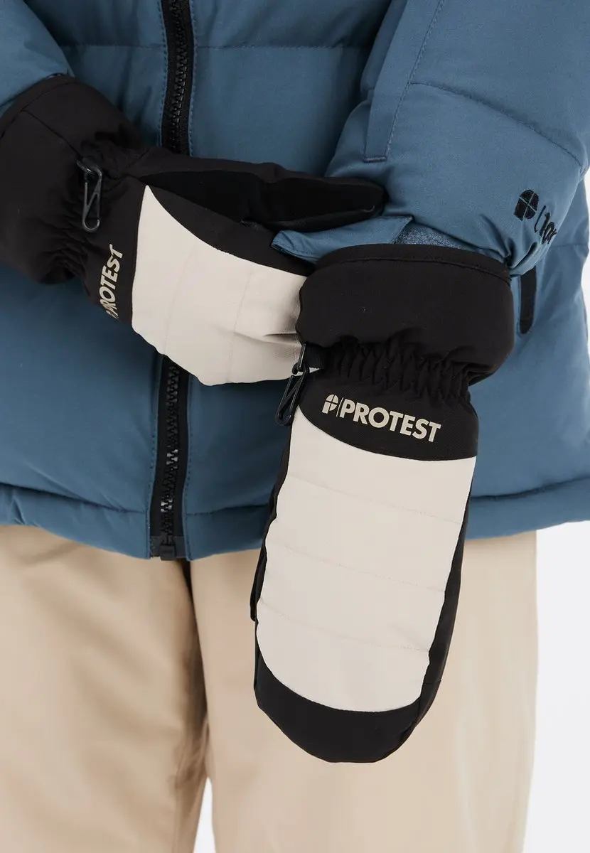 Protest Prtsord Jr Ski Wanten Jongens - 7 - Bamboo Beige - afbeelding 4 van 5