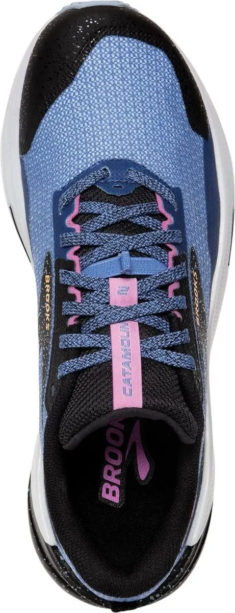 Brooks Catamount 2 Trailrunningschoenen Dames - 39 - Blauw/Zwart/Rosa - afbeelding 2 van 6