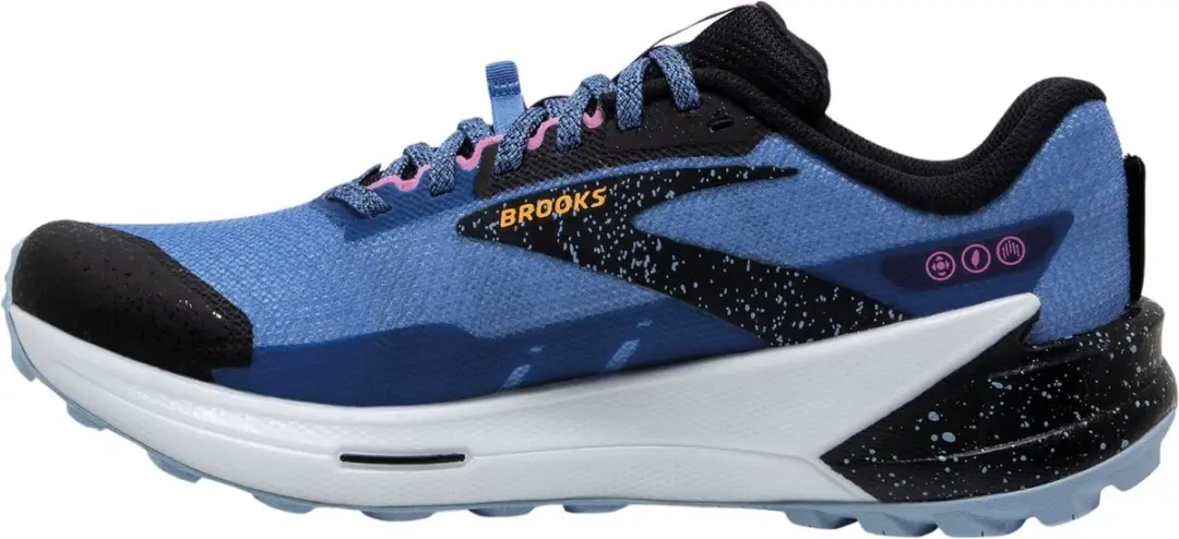 Brooks Catamount 2 Trailrunningschoenen Dames - 39 - Blauw/Zwart/Rosa - afbeelding 4 van 6