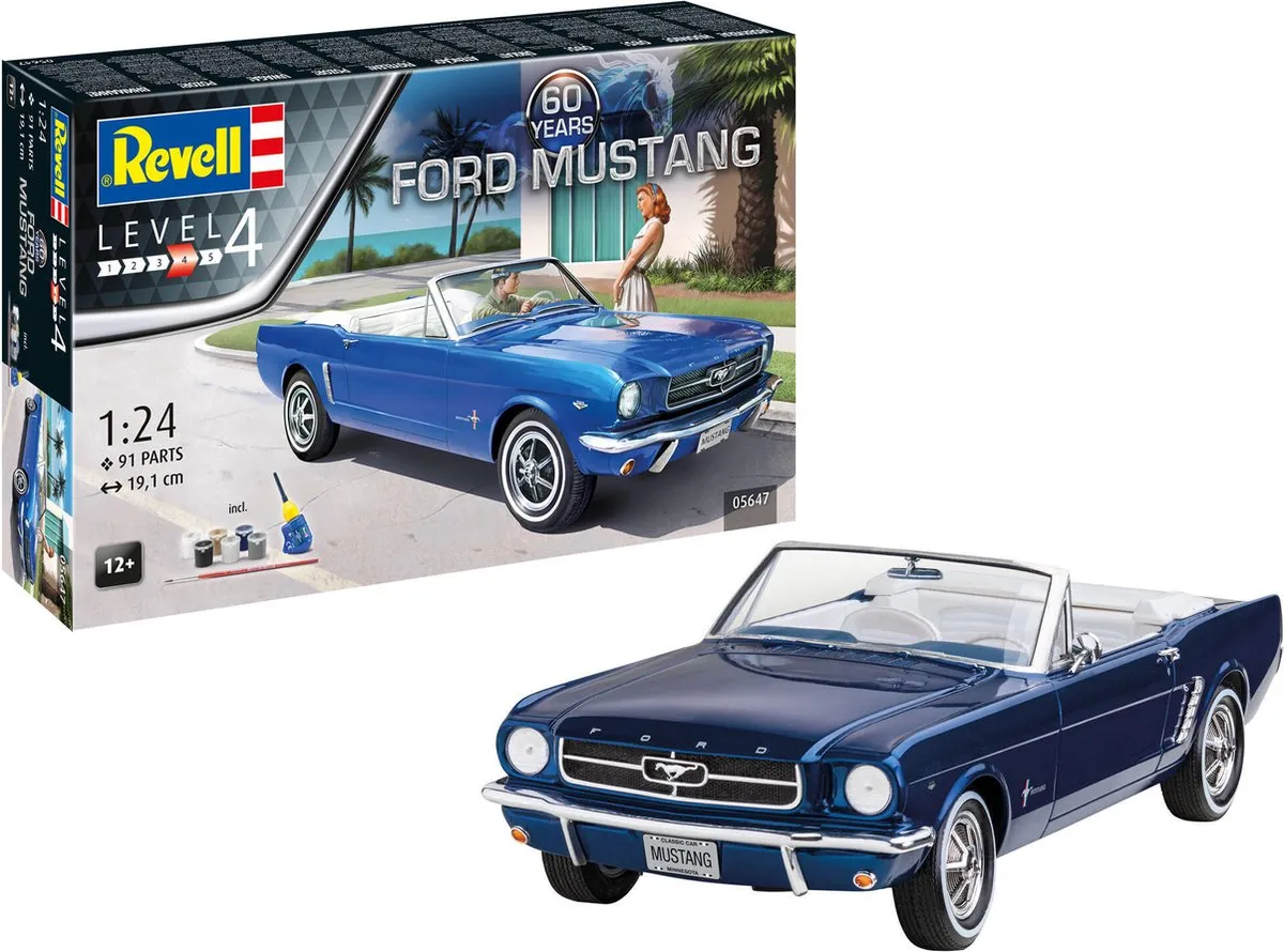Revell 05647 Ford Mustang Modelbouwpakket 1:24