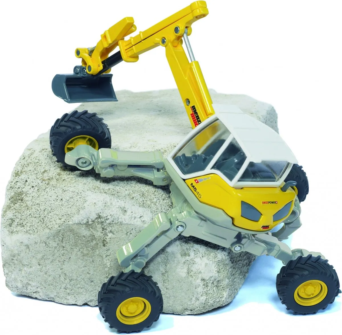 SIKU Menzi Muck Graafmachine 3548 - 1:50 - Geel