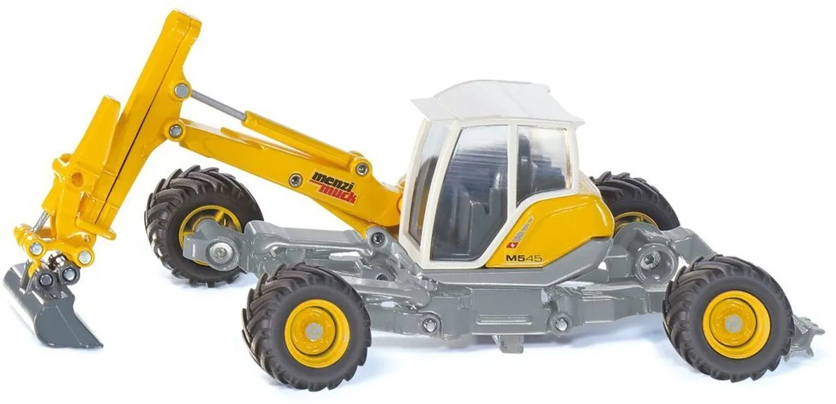 SIKU Menzi Muck Graafmachine 3548 - 1:50 - Geel