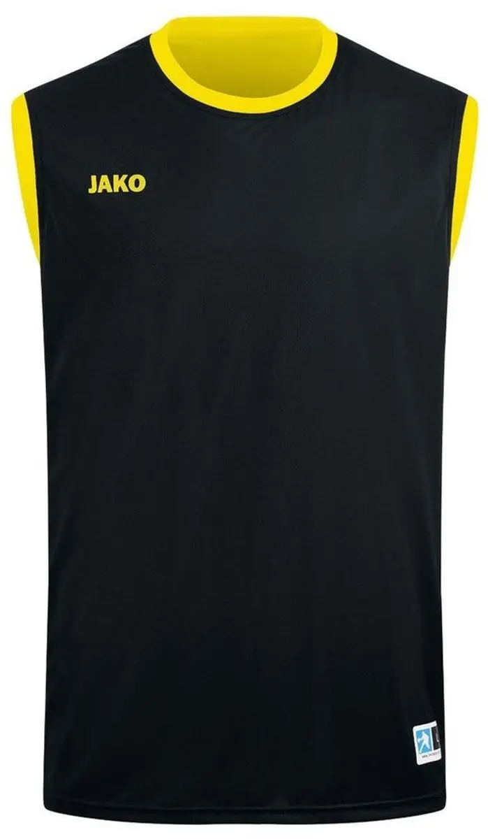 JAKO Change 2.0 Reversible Shirt Heren - Geel/Zwart - XXL