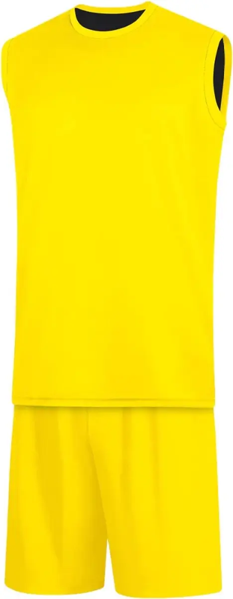 JAKO Change 2.0 Reversible Shirt Heren - Geel/Zwart - XXL