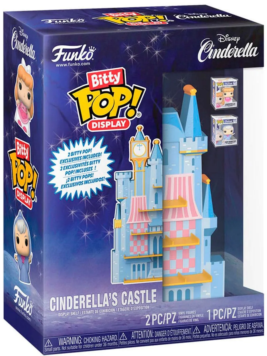 Funko Disney Bitty POP! Cinderella's Castle - Multicolor