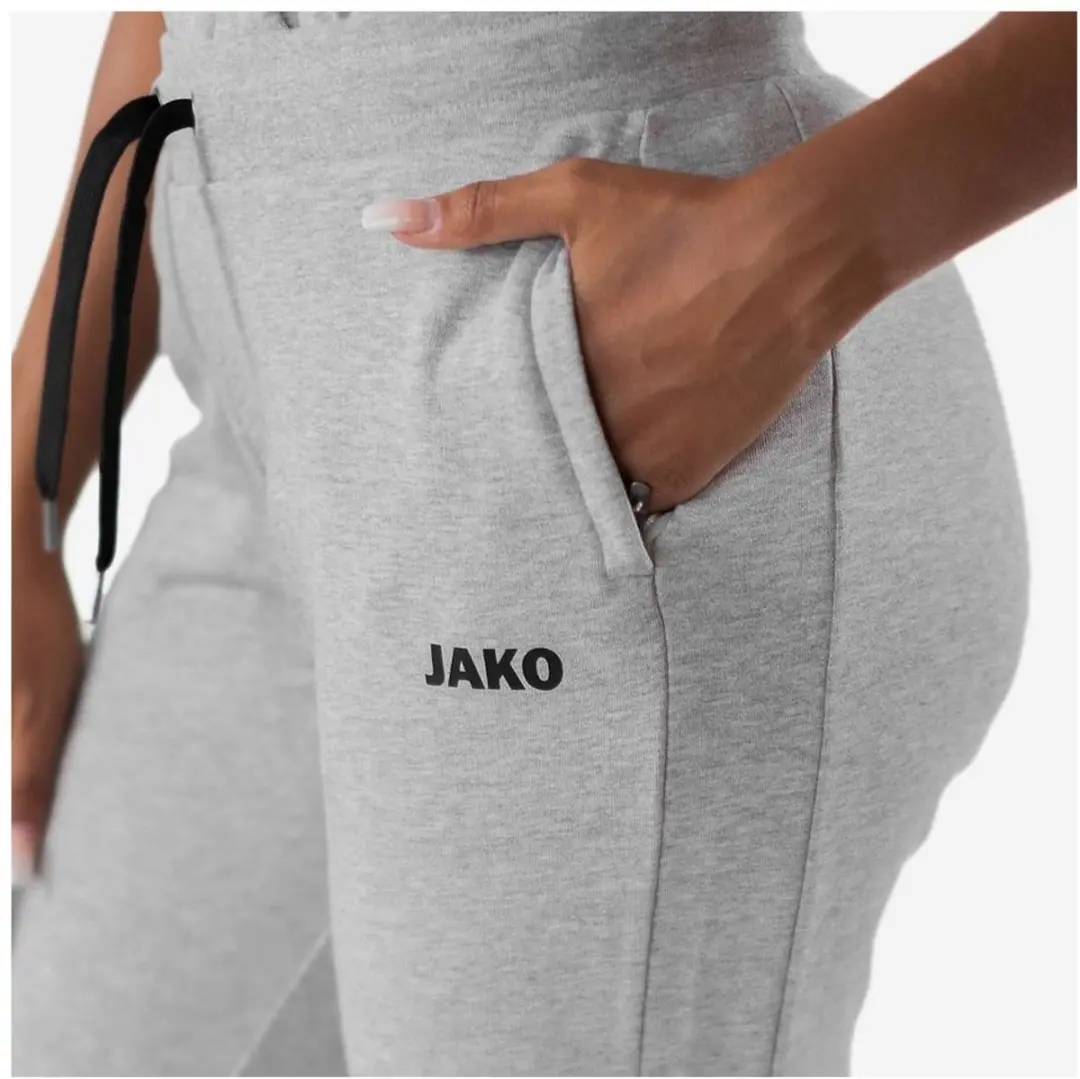 Jako Base Joggingbroek Dames 34 - Lichtgrijs Gemêleerd