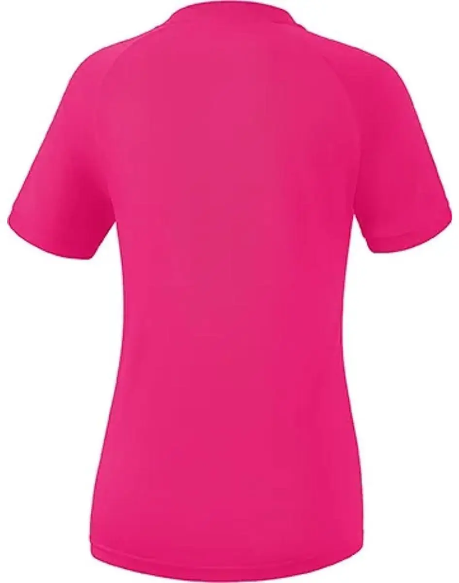 Erima Madrid Dames Shirt Korte Mouw - Roze