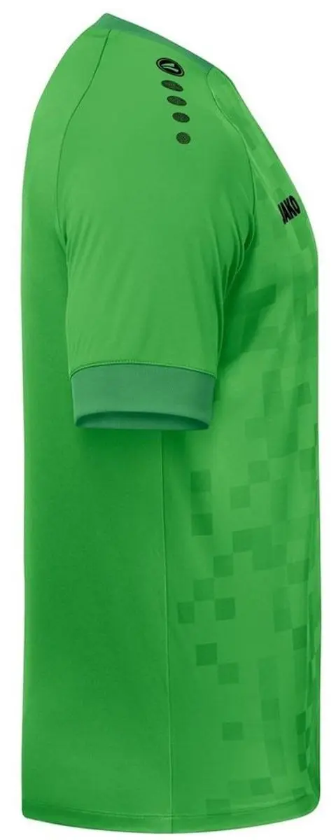 JAKO Pixel Shirt Korte Mouw Kinderen 164 - Zachtgroen
