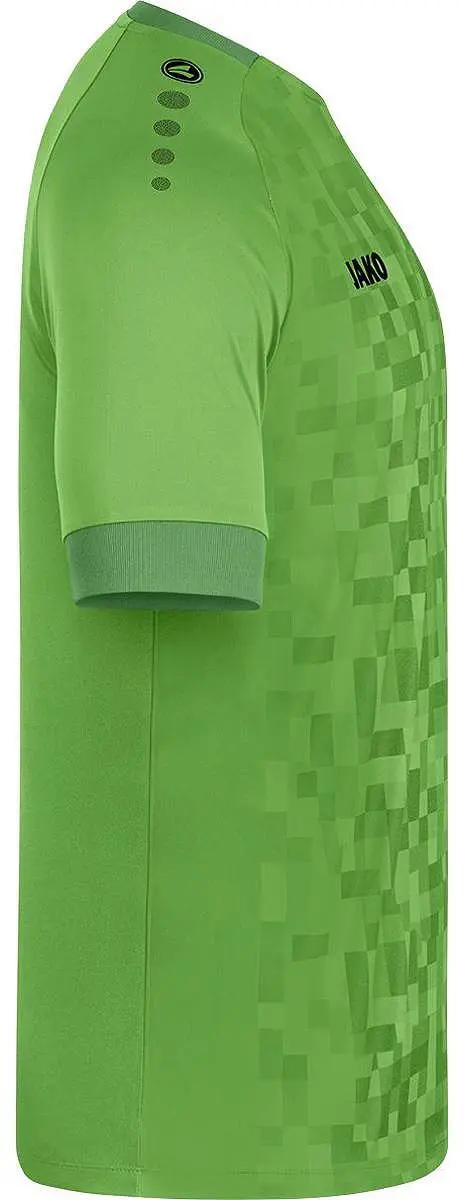 JAKO Pixel Shirt Korte Mouw Kinderen 164 - Zachtgroen