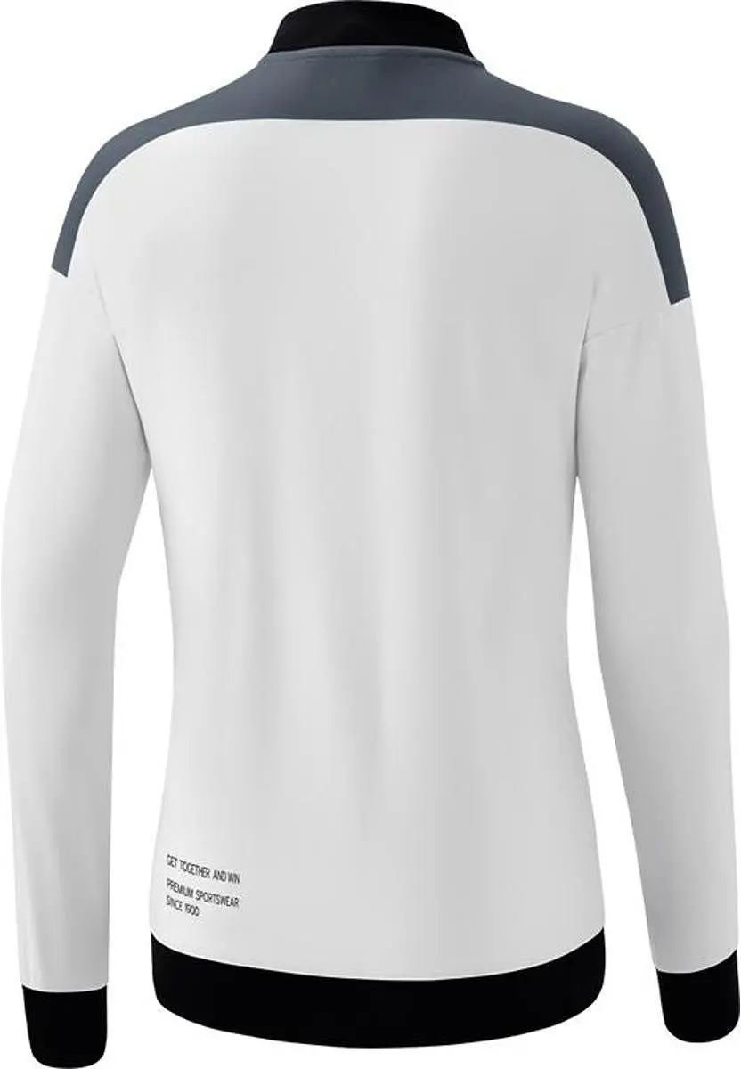 Erima Change Presentatiejack Dames 36 - Zwart/Slate Grey/Wit
