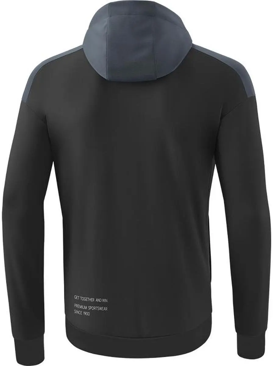 Erima Change Trainingsjack Kinderen 140 - Wit/Slate Grey/Zwart