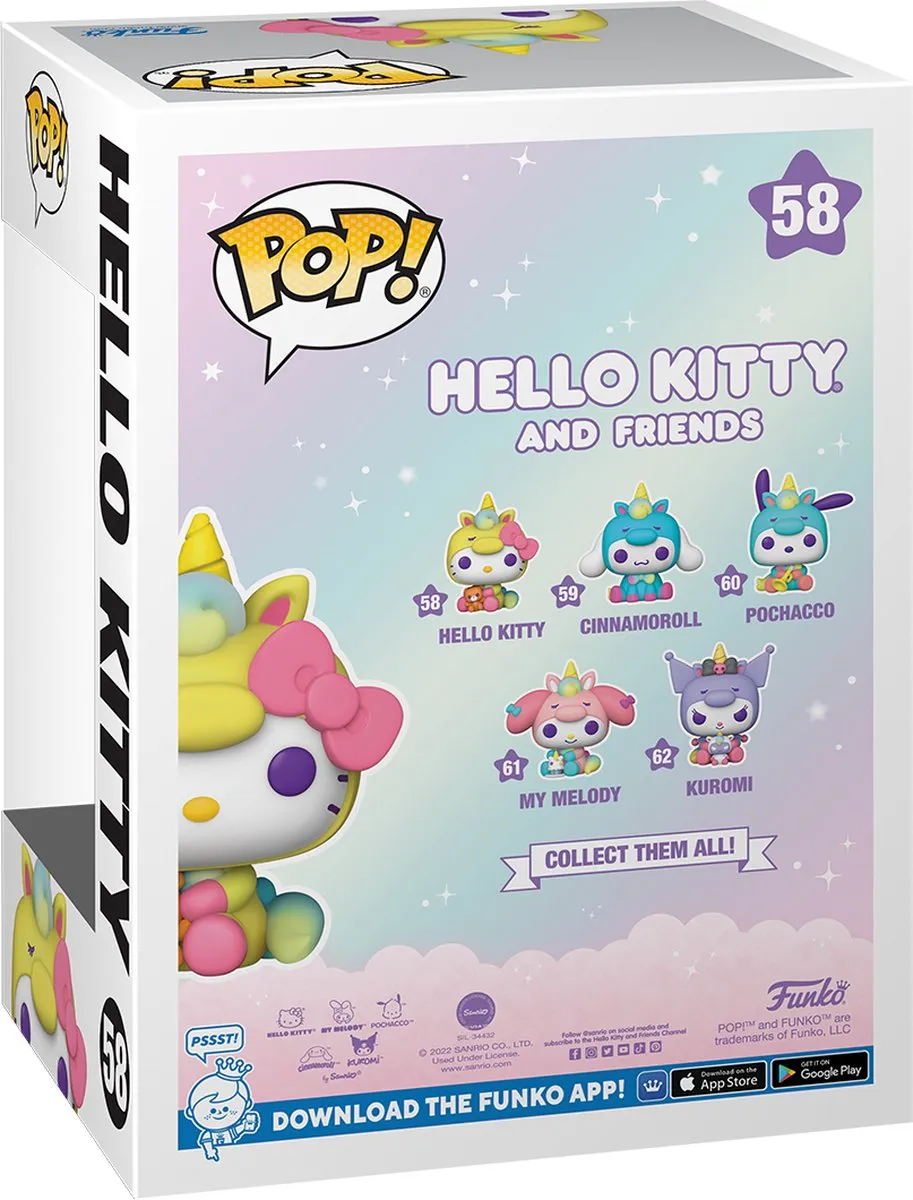Funko Pop! Hello Kitty Unicorn Party 65749