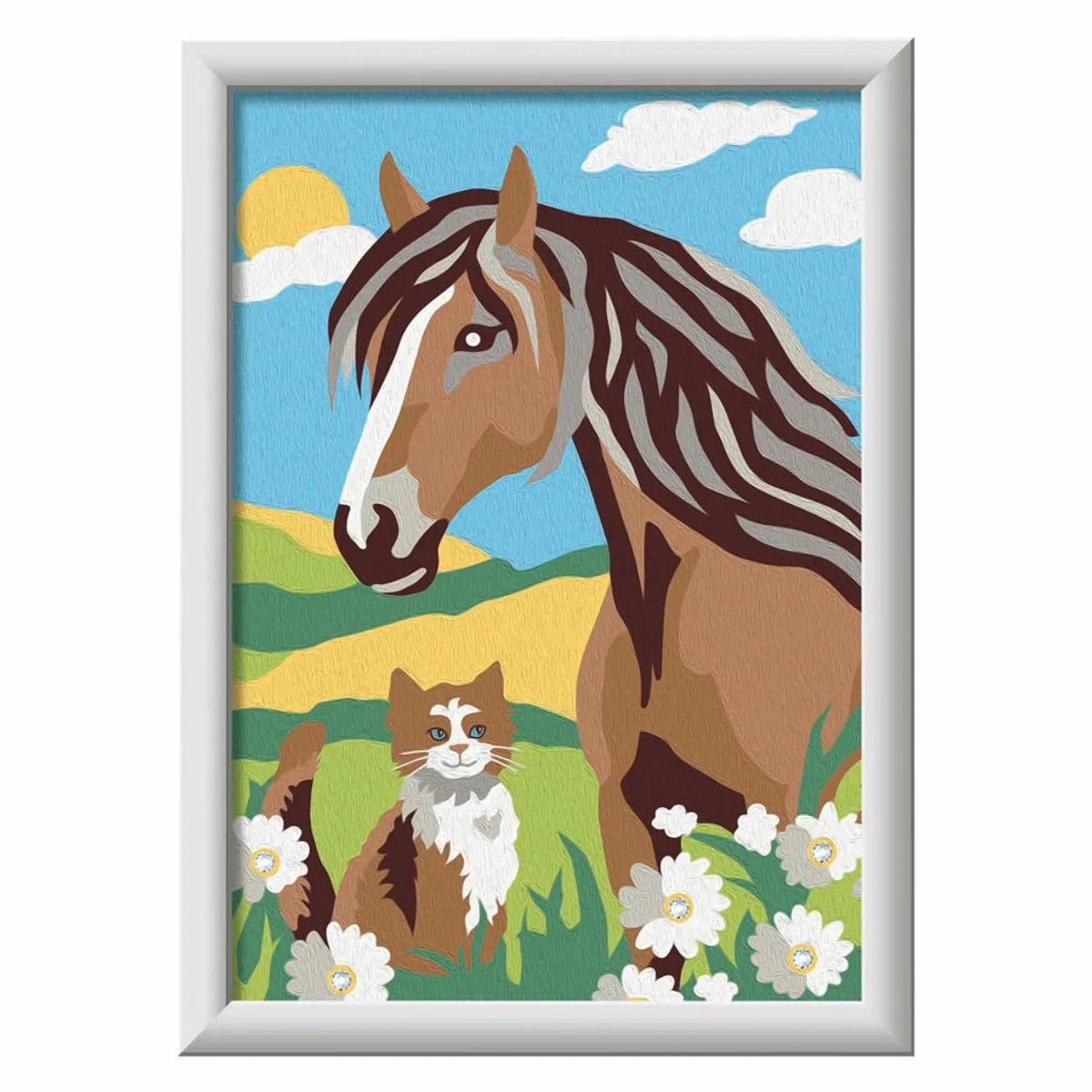 Ravensburger CreArt Junior Paard en Poesje - Meerkleurig - afbeelding 6 van 6