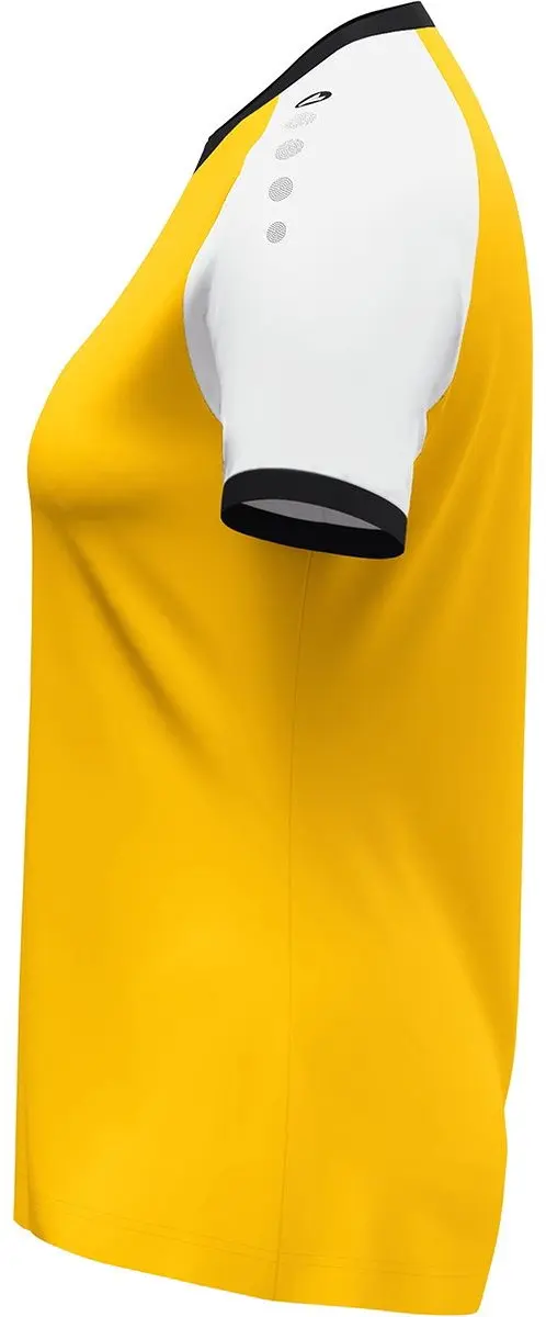 Jako Dynamic Shirt Korte Mouw Dames - Geel