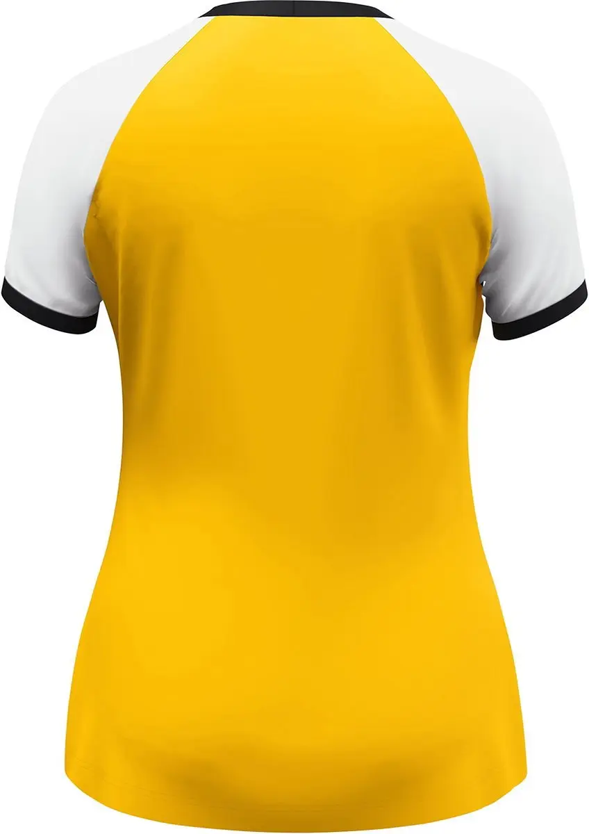 Jako Dynamic Shirt Korte Mouw Dames - Geel