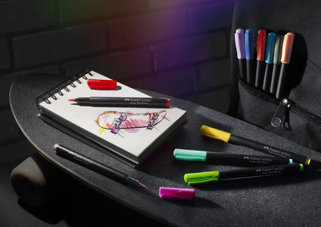Faber-Castell Brushpennen Black Edition FC-116452 - 20 Stuks
