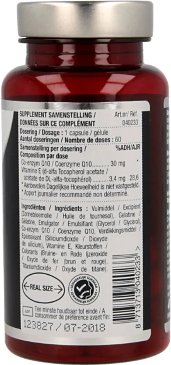 Lucovitaal One a Day Q10 30mg - 60 Capsules - afbeelding 5 van 6