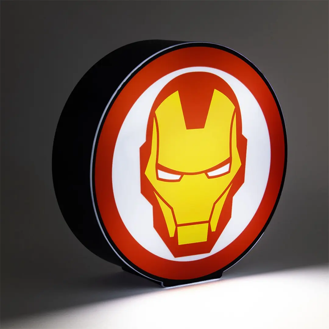 Paladone Marvel Avengers Iron Man Nachtlamp - Geel/Rood/Zwart