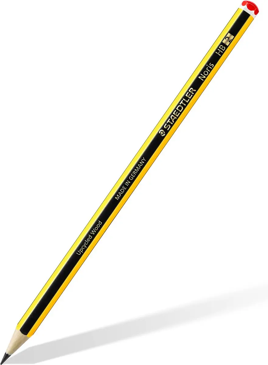 STAEDTLER Noris Promo Set Potloden - Geel/Zwart - 2 Stuks