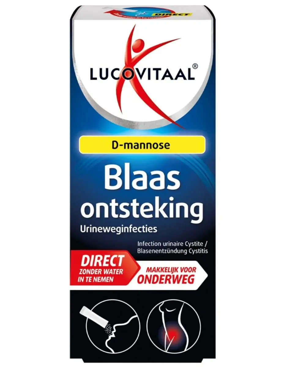 Lucovitaal Blaasontsteking D-mannose Sachets 6 Stuks