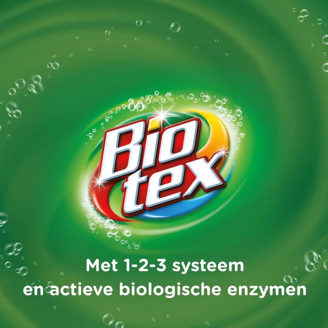 BIOTEX Waspoeder met Enzymen 720g - Gekleurde Was