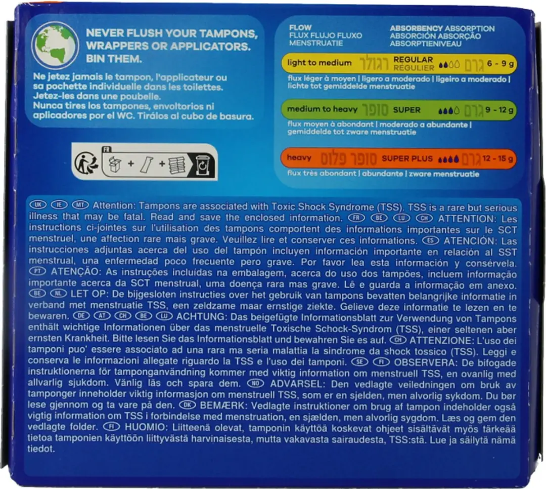 Tampax Tampons Super Plus - 20 Stuks