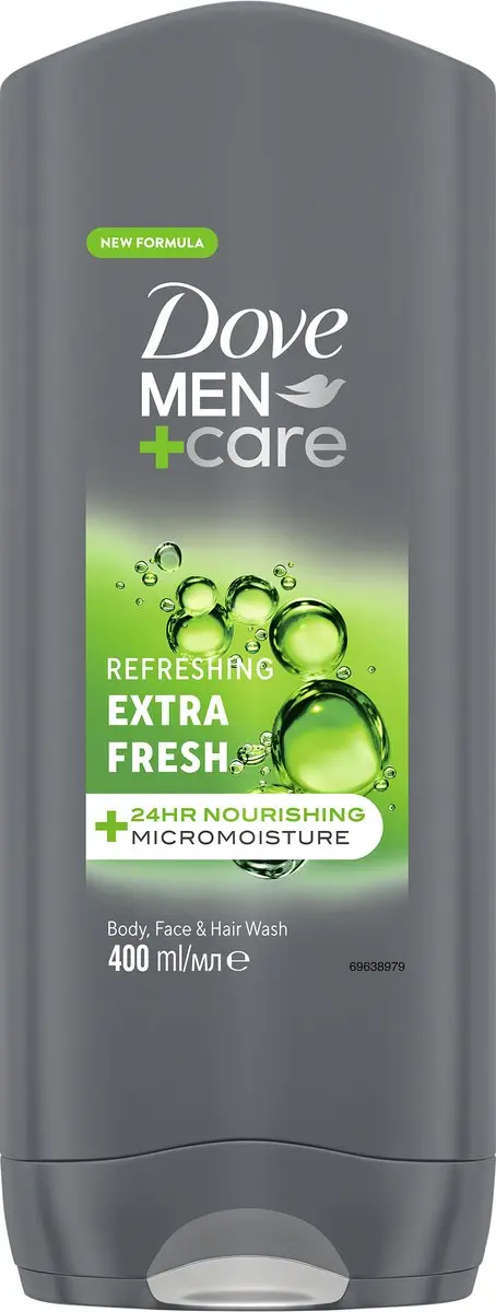Dove Men+Care Extra Fresh Douchegel 400ml - afbeelding 7 van 11