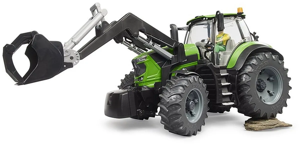 Bruder Deutz Tractor 8280 TTV met frontlader 03161