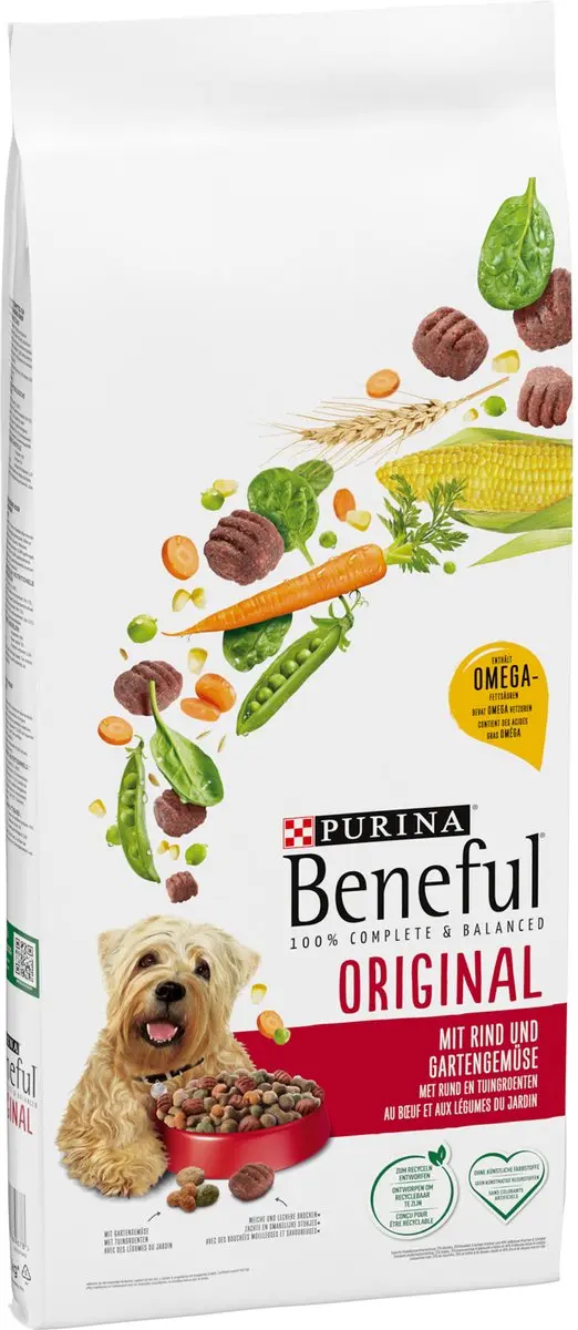 Purina Beneful Original Rund & Groente Hondenvoer 1.4kg - afbeelding 6 van 6