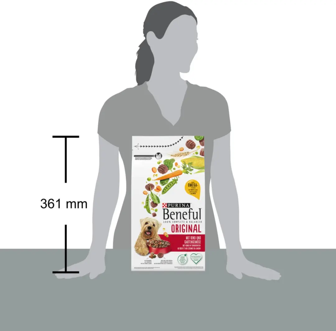Purina Beneful Original Rund & Groente Hondenvoer 1.4kg - afbeelding 4 van 6