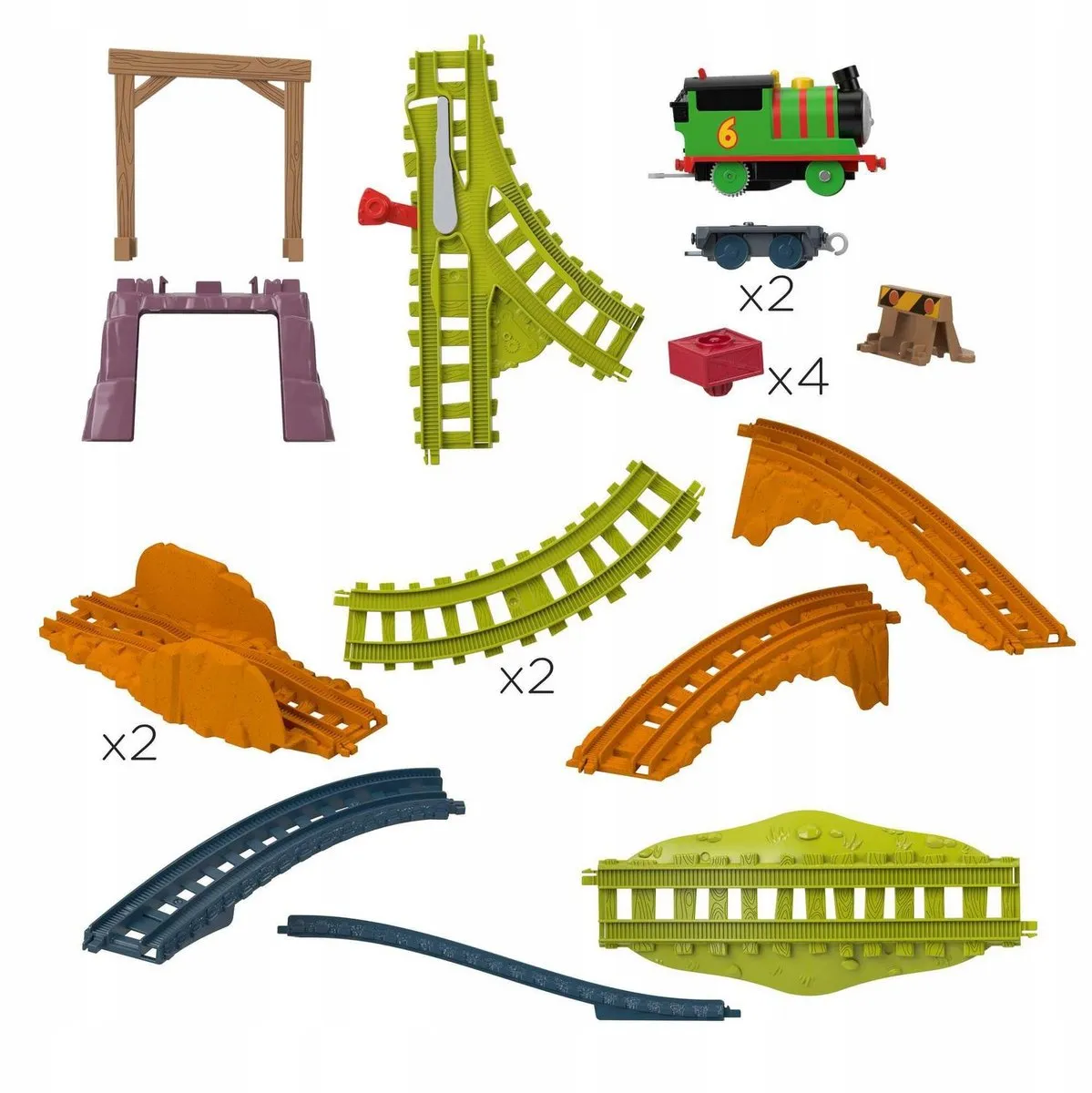 Fisher Price Tomek & Vrienden Treinset met Motor