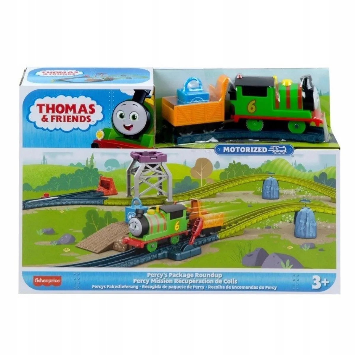 Fisher Price Tomek & Vrienden Treinset met Motor