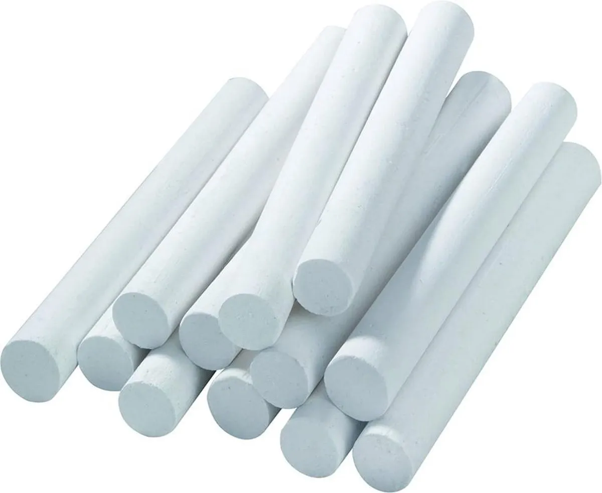 Crayola Hobbypakket Wit Bordkrijt 12 Stuks - Anti-stof