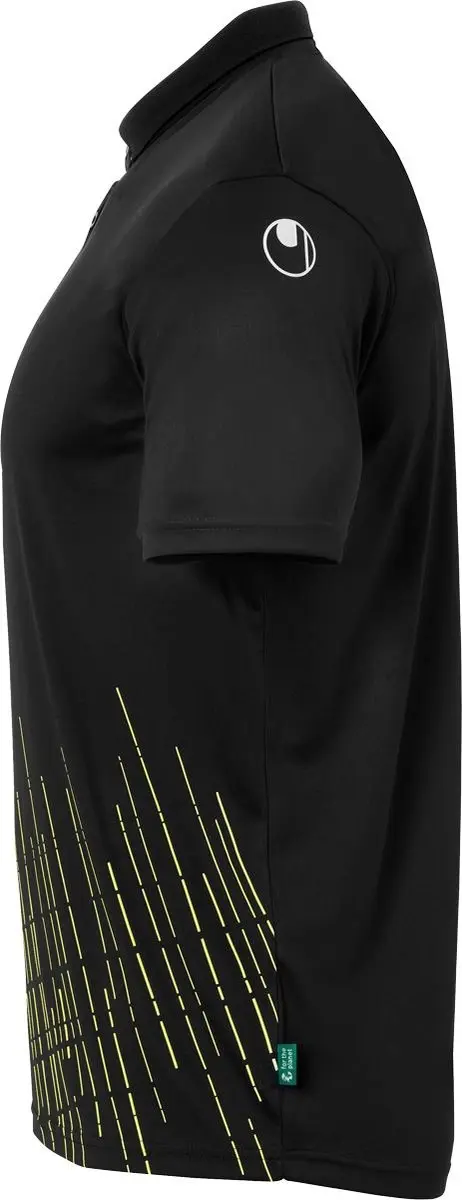 Uhlsport Score 26 Polo Heren - Zwart Geel S