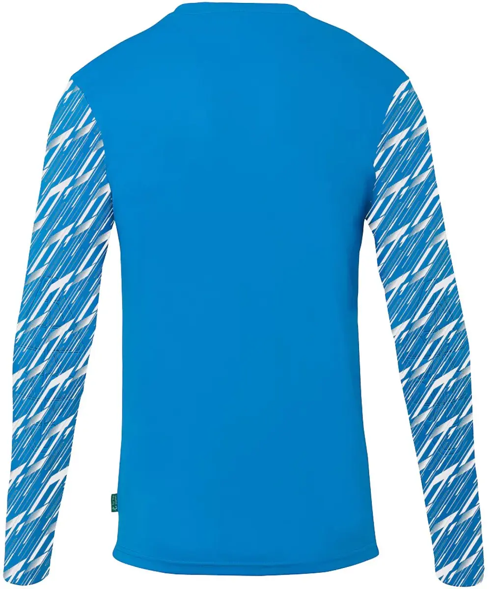 Uhlsport Progressive Keepershirt Lange Mouw - M - Cyaan/Wit