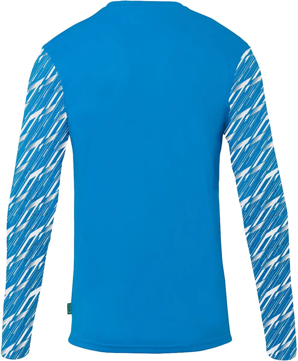 Uhlsport Progressive Keepershirt Lange Mouw - M - Cyaan/Wit