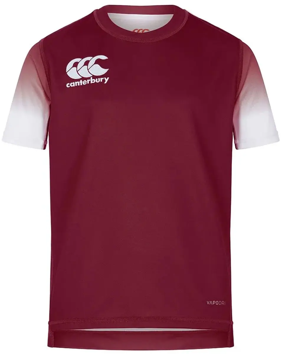 Canterbury Club Junior T-shirt Met Korte Mouwen Rood 12 Years Kinderen