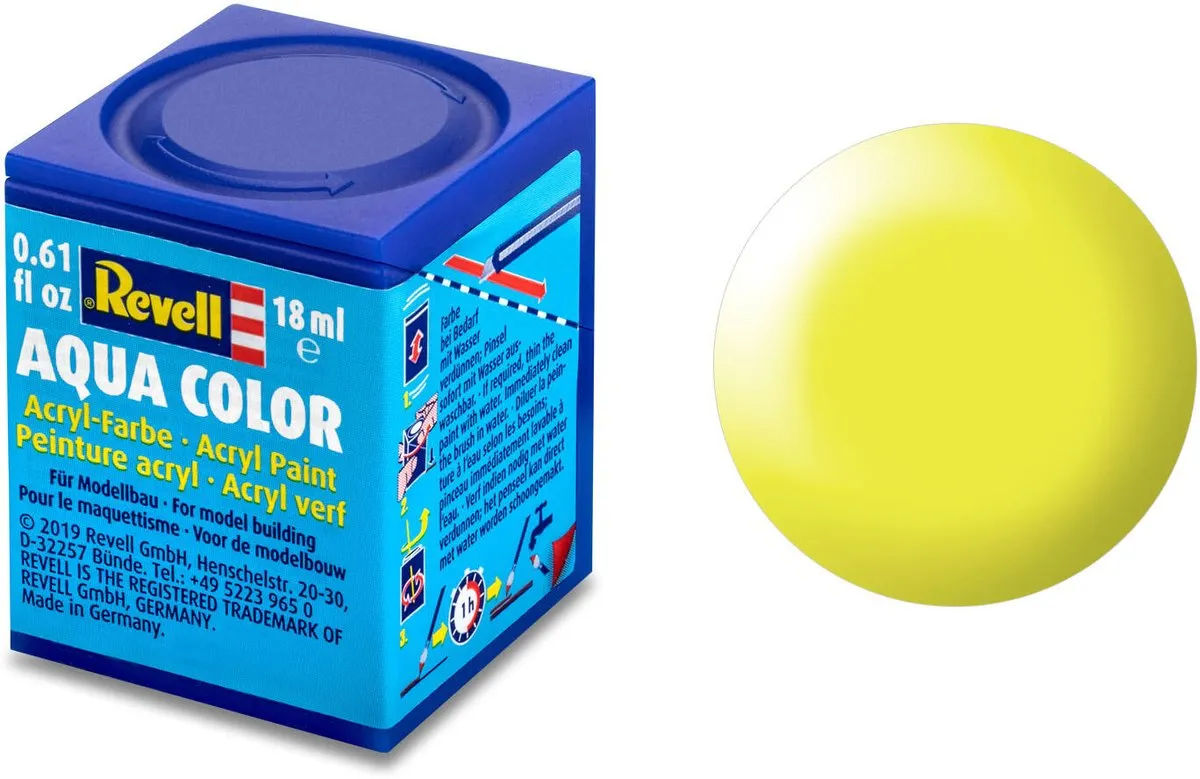 Revell Hobbyverf Acryl Aqua #312 Luminous Yellow