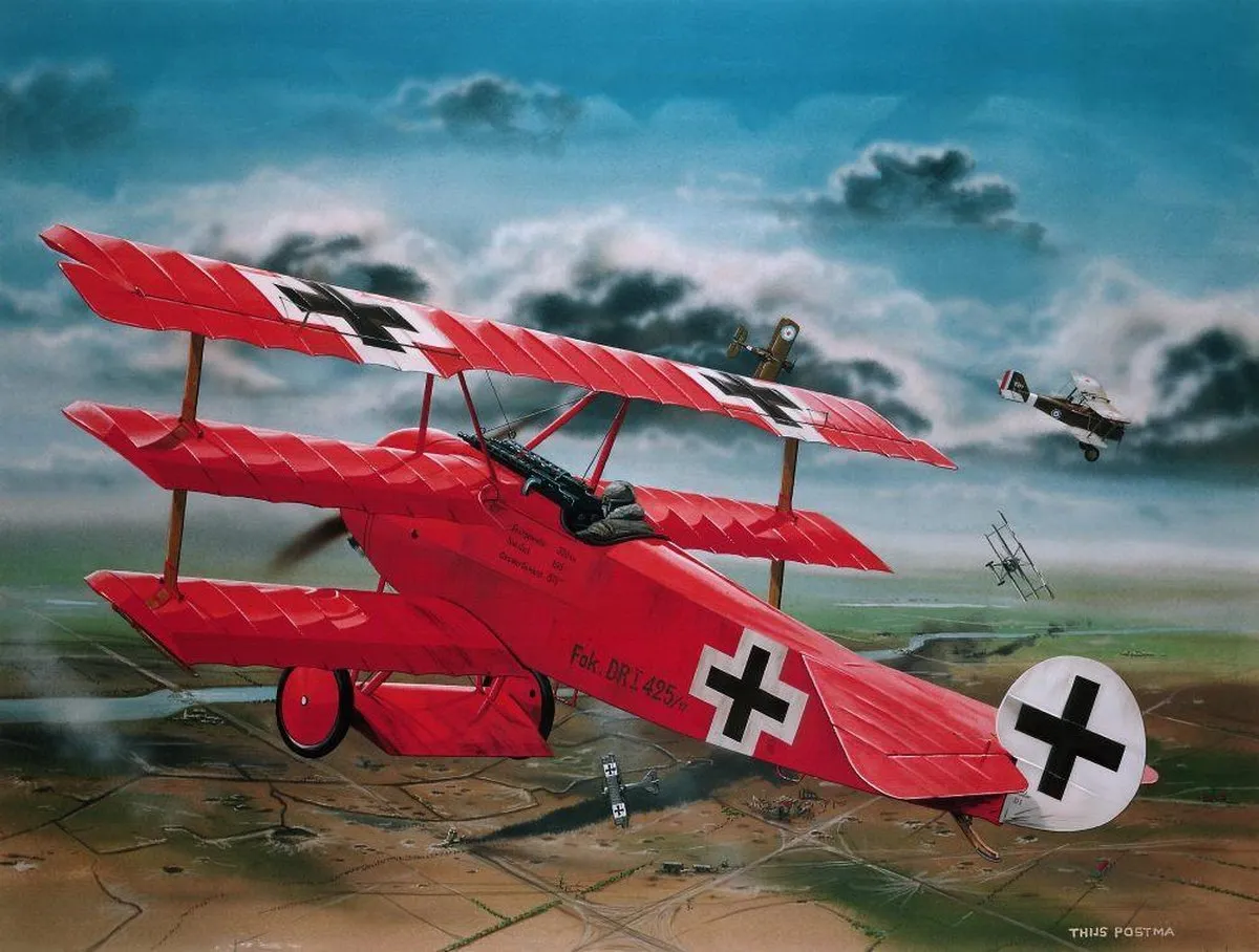Revell Fokker Dr.I 04744 Modelbouwpakket - 1:28 - Multi
